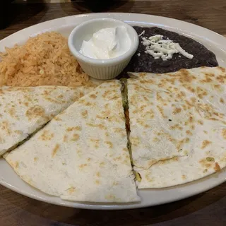 Vegetable Quesadilla