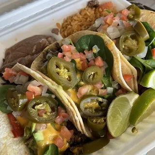 3 Taco Plate