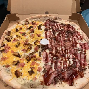 Southern Gentleman Pizza, Triple Smoked Pizza