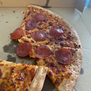 Pepperoni pizza