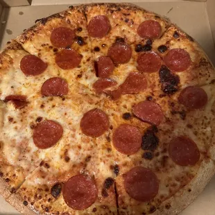 $6.99 pepperoni large