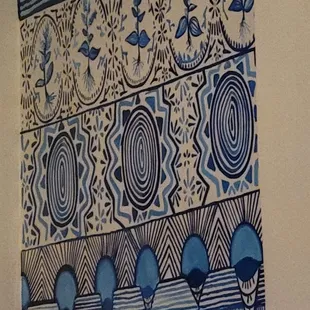 Wall painting from local artist.