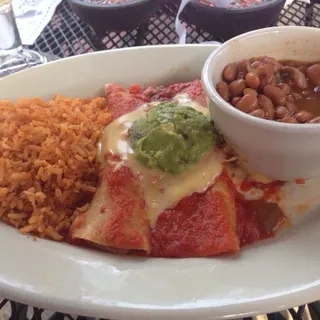 Guacamole Enchiladas