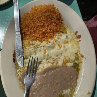 Enchiladas Verdes