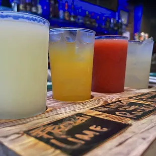 Freaky Shakes....Margarita Flight
