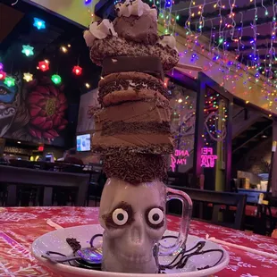 Death via chocolate shake