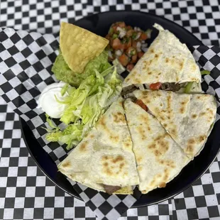 come try our Quesadilla, the taste is in the pico ;)