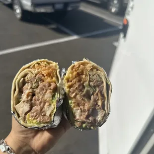 chicken burrito