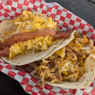 Breakfast tacos