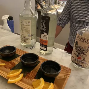 Great tequila flight