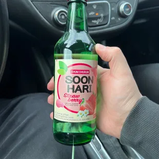 Chum Churum Strawberry Soju 375ml Bottle