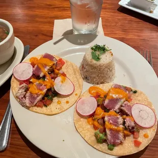 Ahi tacos