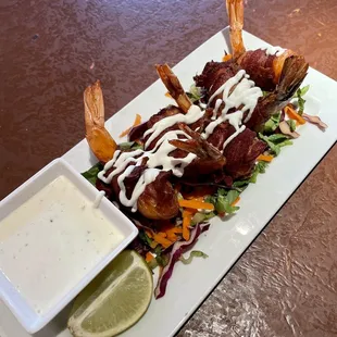 Bacon Wrapped Camaron