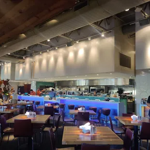 Interior and view of the kitchen