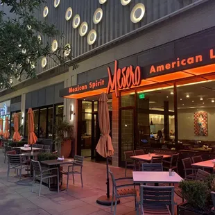 outside of restaurant