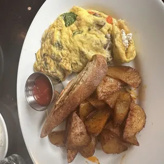 Vegetarian Omelette