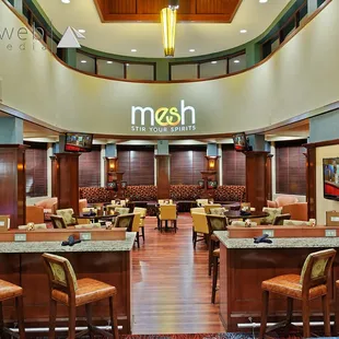 the interior of a restaurant