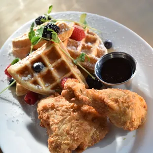 Chicken and Waffles