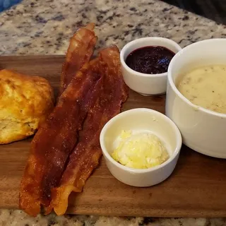 Buttermilk Biscuits & Gravy*