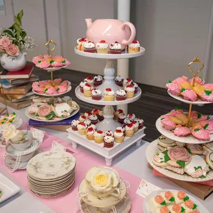 Bridal Tea Party Setup