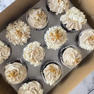Coffee Buttercream Cupcakes
