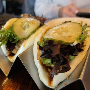BBQ Chashu buns (appetizer). This was yummy! I only had one, could have ate a couple more. So good.