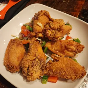 Salt and Pepper Chicken Wings