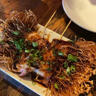 Enoki Bacon Wrap