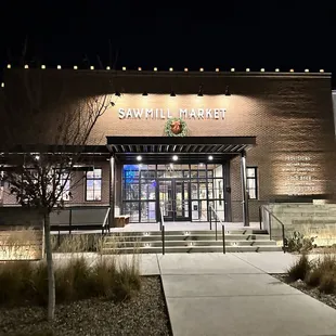 Front of sawmill market