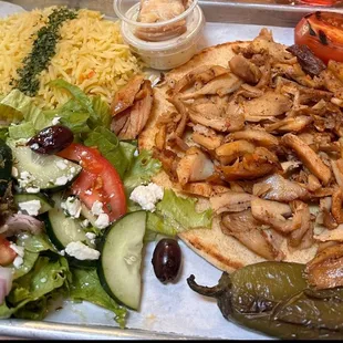 Chicken Doner plate
