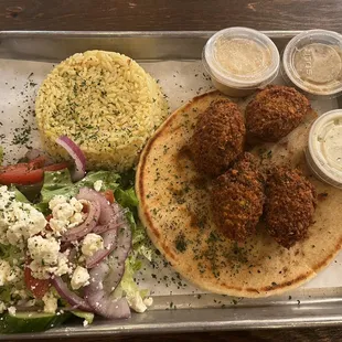 Falafel plate!