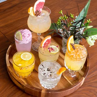Handcrafted cocktails
