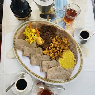 Ye fesig beyaynatu (mahberawi), Ethiopian coffee and shai tea