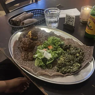 doro wot with gomen side