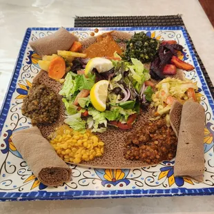 Veggie Sampler Plus Full Salad