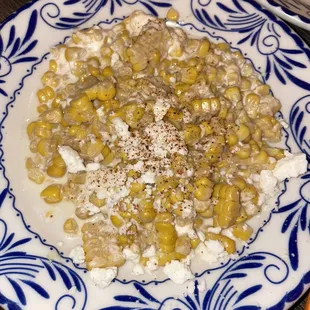 Elote Con Crema - yummy!