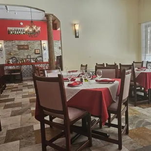 Inside of restaurant