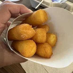 sorullos (fried corn sticks)