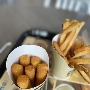 Corn Sticks and Fries