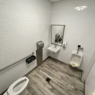 Fun game in the bathroom