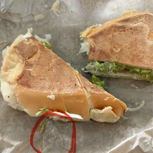 Hand found inside wrapper on sandwich