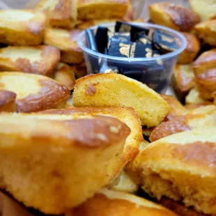 Cornbread available for you event.  Cornbread platter