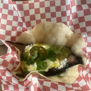 Smoked Brisket Taco