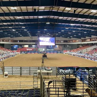 The view from where I was seated.