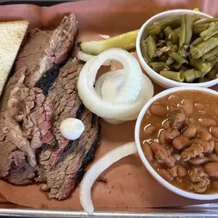Brisket, Pinto Beans
