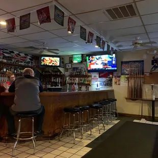 Bar area