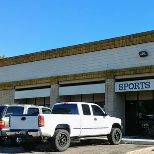 Separate Sports bar entrance