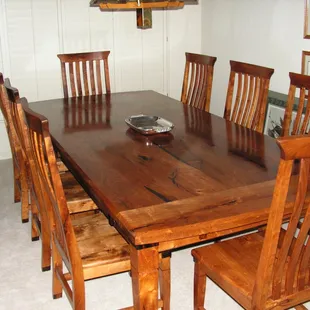 Our third and fourth shipment of furniture from Mesquite Interiors.  Each piece custom designed and built.