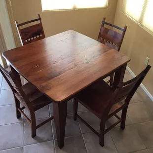 Fits our kitchen area perfectly!!