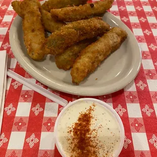 Fried pickles